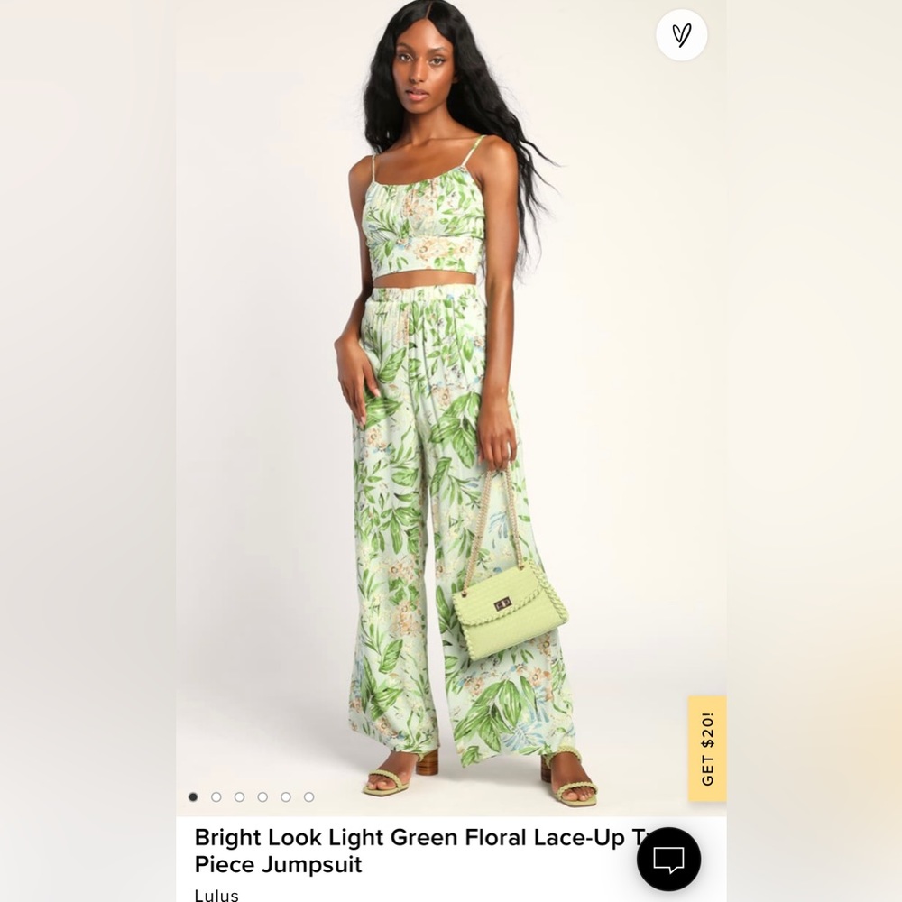 Lulu’s Two Piece Jumpsuit
